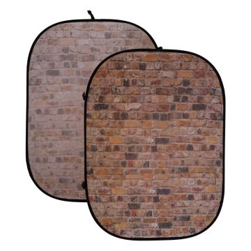 Caruba Foldable Background 150x200cm Red Stone (8718485015533)