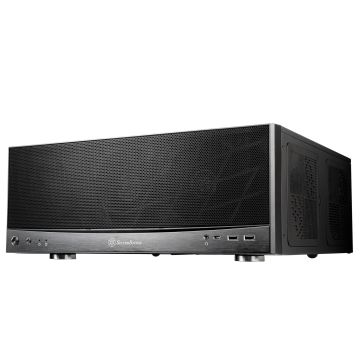 SilverStone SST-GD11B - Grandia Airflow Desktop - black (SST-GD11B)