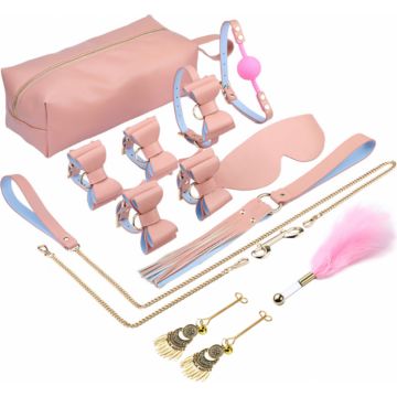 BDSM Bowties 10 Item Kit - Pink (OPR-3330113)