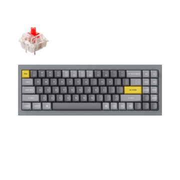 Keychron Q7 Gateron G Pro Red Switch Grey US (Q7-D1)