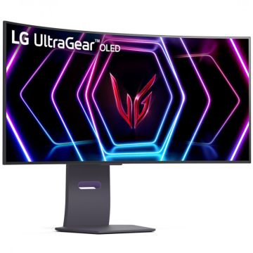 LG UltraGear OLED 39GS95QE-B, 39 inch Curved, 240Hz, G-SYNC Compatible, OLED - DP, 2xHDMI