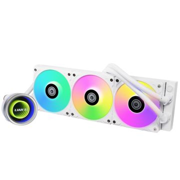 Lian Li GALAHAD II 360 Trinity AiO Water Cooler, ARGB - White (GA2T36W)
