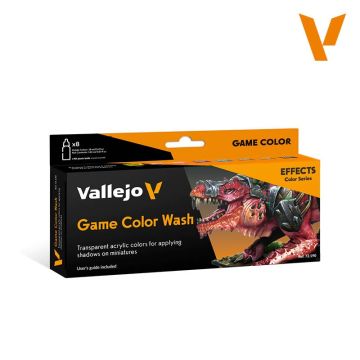 Vallejo - Game Color Wash 8 colors set