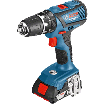 Bosch GSB 18-2-LI Plus, 2x2.0Ah Case (06019E7120)