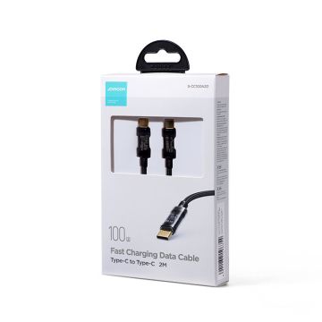 Joyroom cable USB Type-C - USB Type-C 100W cable 2m black (S-CC100A20)
