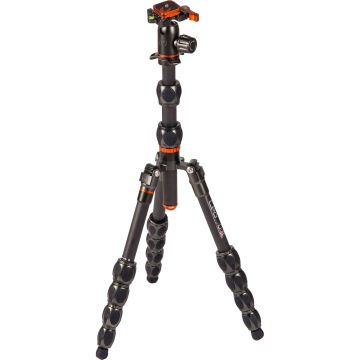 3 Legged Thing Eclipse LEO Carbon Fibre Tripod System & AirHed Switch Grey (LEOKITGREY)