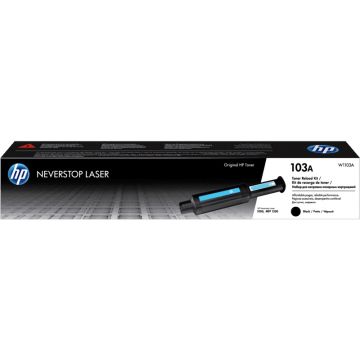 HP 103A Black Original Neverstop Laser Toner Reload Kit