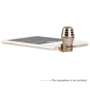 Boya A100 Smartphone Microphone (3.5mm) Gold