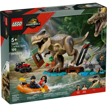 Lego Jurassic World T. rex River Escape (76975)