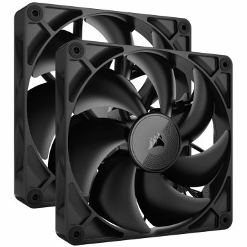 Corsair iCUE LINK RX140 Series, PWM 2-Pack - 140mm, Black (CO-9051012-WW)