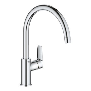 Grohe BauEdge Single-lever Sink Mixer 1/2″ Chrome (31367001)