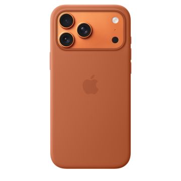 Apple iPhone 17 Pro Max Silicone Case with MagSafe Terra Cotta MGFQ4