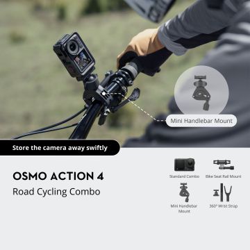 DJI Osmo Action 4 Road Cycling Combo