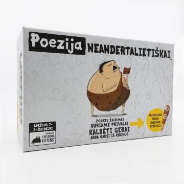 Kadabra Poezija neandertalietiškai (Poetry for Neanderthals) (LT)