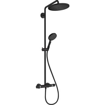 Hansgrohe Croma Select S 280 Dušas Termostata Komplekts Melns Matēts (26890670)