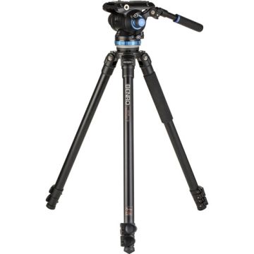 Benro A373FBS8PRO Aluminum Single-Tube Tripod with S8Pro Fluid Video Head