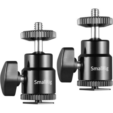 SmallRig 2059 Camera Cold shoe -Ballhead-1/4"Sc 2P