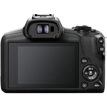 Canon EOS R100 + RF-S 18-45mm F4.5-6.3 IS STM Lens + Camera Bag + 64GB SD card