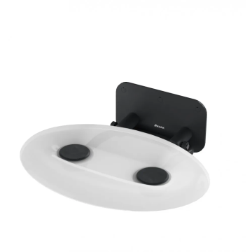 Ravak Ovo P II Sēdeklis Clearl/Black (B8F0000056)