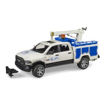 Bruder RAM 2500 Service truck with rotating beacon light (02509)