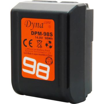 Dynacore V-Mount Battery Tiny series DPM-98S(R) 98Wh 14.8V for Red Cameras