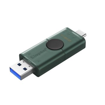 Kingston DataTraveler Duo 256GB USB-A USB-C Flash Drive (DTDEG2/256GB)