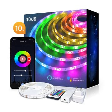 NOUS F2 Tuya Smart Life Smart RGB WiFi LED Strip 10m (NOUS-F2)