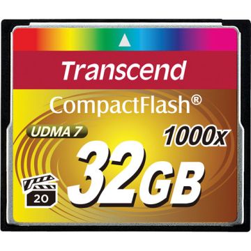 Transcend CompactFlash 32GB UDMA7 160/120 MB/s (TS32GCF1000)