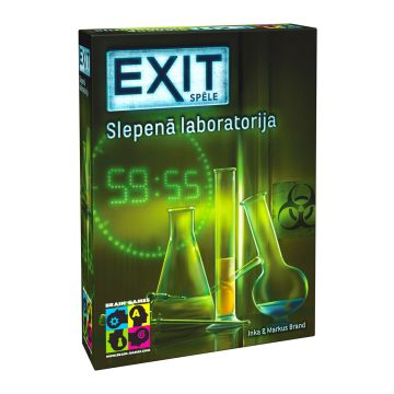 Brain Games EXiT Spēle - Slepenā Laboratorija (LV)