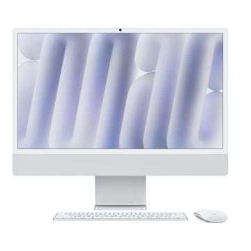 Apple iMac 24 Apple M4 10C CPU, 10C GPU 32GB RAM 512GB SSD Mouse, Keyboard with Touch ID Silver (Spec. conf.)