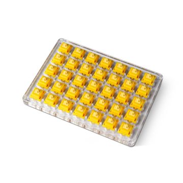 Keychron Gateron Cap Switch - Golden Yellow 35pcs. (123KEYGATGY35)