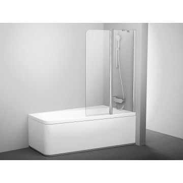 Ravak Vannas Siena 10CVS2-100 R Bright Alu+Caurspīdīgs Stikls (7QRA0C03Z1)