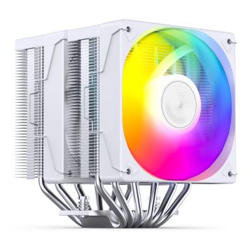 Jonsbo CR-3000E CPU cooler, dual tower, ARGB, 260W TDP - white, 120mm (CR-3000E COLOR WHITE)