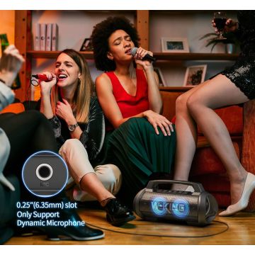 W-King D10 Portable Bluetooth Speaker 70W - 15600mAh 3.7V / 7.2V 7800mAh