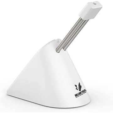 Sisyphy Gaming Mouse Bungee (White, Premium 360 g for Optimal Stability)