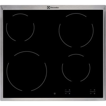 Electrolux EHF16240XK Ceramic Hob Black Built-in Zone 4 Zone(s)