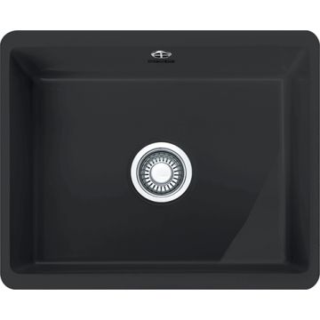Franke Kubus KBK 110-50 ar Popup Spiedpogu Onyx 54.5x44.5 (126.0735.186)