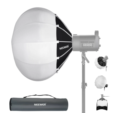 Neewer NS90L 90cm Quick Release Lantern Softbox with Fabric Barn Doors