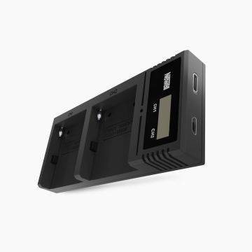 Newell Ultra Fast Type-C Charger for NP-F, NP-FM Batteries