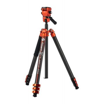 Fotopro X-Airfly Max Video tripod orange