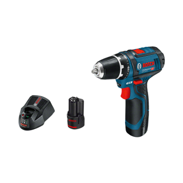 Bosch GSR 12V-15, 2x2.0Ah Carton (060186810C)