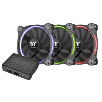 Thermaltake Riing 12 RGB TT Premium Edition 3-Pack (CL-F049-PL12SW-A)