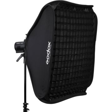 Godox SGGV8080 Outdoor Flash Kit S2 Bracket Softbox Grid