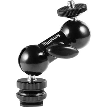 SmallRig 1135 Double Ball Heads with Cold Shoe and Thumb Screw