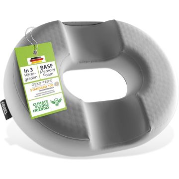 feela. Orthopaedic Seat Ring - Reduces Pain, Increases Sitting Comfort, Relieves Hemorrhoids and Relieves the Coccyx (Soft) (202 205)