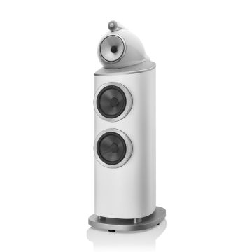 Bowers & Wilkins Floorstanding Speaker 802 D4, White, 1Pc