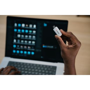 Verbatim Plectra USB‑C Flash Drive 256 GB white