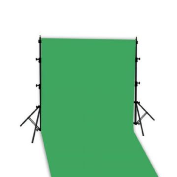 Linkstar Background System + Cloth Chroma Green 2.9x5m
