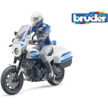 Bruder bworld Scrambler Ducati police motorcycle (62731)