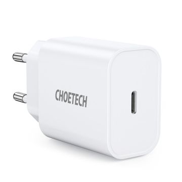 Choetech USB wall charger Type C PD 20W white (Q5004 V4) (6932112100566)